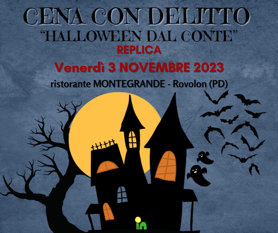 cena con delitto Halloween 2023 - In.Colli Tour